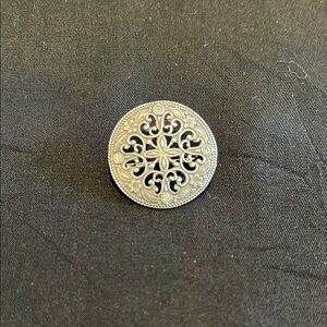 Lovely Sterling silver pin -necklace